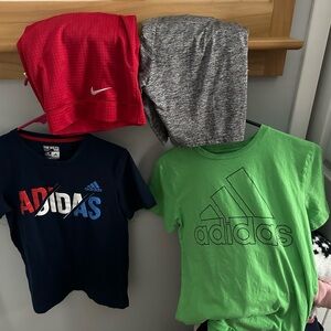 Boys Lot shorts and t-shirts